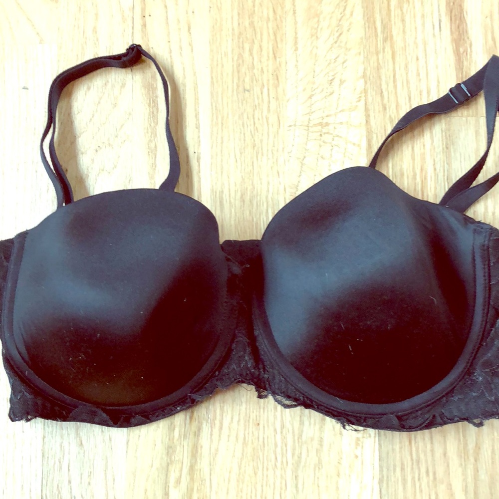 38D black convertible to strapless bra